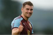 14 July 2017; Sam Vokes of Burnley after the Friendly match between Shamrock Rovers XI and Burnley at Tallaght Stadium in Tallaght, Co Dublin. Photo by Piaras Ó Mídheach/Sportsfile