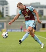 14 July 2017; Charlie Taylor of Burnley during the Friendly match between Shamrock Rovers XI and Burnley at Tallaght Stadium in Tallaght, Co Dublin. Photo by Piaras Ó Mídheach/Sportsfile