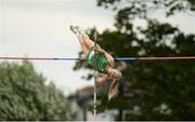 15 July 2017; Emma Coffey of St Angel's, Cork, representing Ireland clears the bar in the Girls Pole Vault event during the SIAB T&F Championships at Morton Stadium in Santry, Co. Dublin. Photo by Piaras Ó Mídheach/Sportsfile