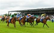 15 July 2017; Severus, right, with Pat Smullen up, on their way to winning the K Club handicap during Day 1 of the Darley Irish Oaks Weekend at the Curragh in Kildare. Photo by Eóin Noonan/Sportsfile