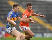 15 July 2017; Liam Casey of Tipperary in action against Stephen Sheridan of Armagh during the GAA Football All-Ireland Senior Championship Round 3B match between Tipperary and Armagh at Semple Stadium in Thurles, Co Tipperary. Photo by Ray McManus/Sportsfile