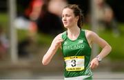 15 July 2017; Sarah Glennon of St Finians College, representing Ireland, on her way to winning the Girls 3km Walk event during the SIAB T&F Championships at Morton Stadium in Santry, Co. Dublin. Photo by Piaras Ó Mídheach/Sportsfile