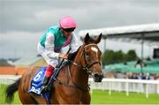 15 July 2017; Enable, with Frankie Dettori up, on their way to winning the Darley Irish Oaks during Day 1 of the Darley Irish Oaks Weekend at the Curragh in Kildare. Photo by Eóin Noonan/Sportsfile