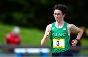 15 July 2017; Oisin Lane of Mercy Ballymahon, Co Longford, representing Ireland, during in the Boys 3km Walk event during the SIAB T&F Championships at Morton Stadium in Santry, Co. Dublin. Photo by Piaras Ó Mídheach/Sportsfile