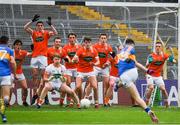 15 July 2017; Nine Armagh players defend a last minute free kick from Tipperary's Michael Quinlivan during the GAA Football All-Ireland Senior Championship Round 3B match between Tipperary and Armagh at Semple Stadium in Thurles, Co Tipperary. Photo by Ray McManus/Sportsfile