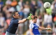 15 July 2017; Monaghan and Dundalk FC goalkeeping coach and former Shelbourne FC goalkeeper Steve Williams during the warm up before the GAA Football All-Ireland Senior Championship Round 3B match between Carlow and Monaghan at Netwatch Cullen Park in Carlow. Photo by David Maher/Sportsfile