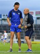 8 July 2017; Waterford manager Derek McGrath, right, and selector Dan Shanahan, during the GAA Hurling All-Ireland Senior Championship Round 2 match between Waterford and Kilkenny at Semple Stadium in Thurles, Co Tipperary. Photo by Brendan Moran/Sportsfile