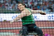 15 July 2017; Orla Barry of Ireland competing in the Discus during the 2017 Para Athletics World Championships at the Olympic Stadium in London. Photo by Luc Percival/Sportsfile