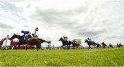 16 July 2017; Dawn Delivers, with Kevin Manning up, on their way to winning the Irish Stallion Farms EBF Fillies Maiden during Day 2 of the Darley Irish Oaks Weekend at the Curragh in Kildare. Photo by Cody Glenn/Sportsfile
