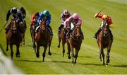 16 July 2017; Elizabeth Browning, far right, with Seamie Heffernan up, races ahead of the field on their way to winning the Kilboy Estate Stakes during Day 2 of the Darley Irish Oaks Weekend at the Curragh in Kildare. Photo by Cody Glenn/Sportsfile
