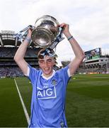 16 July 2017; David Lacey of Dublin celebrates after the Electric Ireland Leinster GAA Football Minor Championship Final match between Dublin and Louth at Croke Park in Dublin. Photo by Ray McManus/Sportsfile