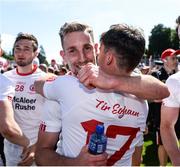 16 July 2017; Niall Sludden of Tyrone clebrates after the Ulster GAA Football Senior Championship Final match between Tyrone and Down at St Tiernach's Park in Clones, Co. Monaghan. Photo by Oliver McVeigh/Sportsfile