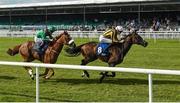 16 July 2017; Kamali, with Donnacha O'Brien up, race ahead of Muniza, with Pat Smullen up, who finished second, on their way to winning the Curragh 'Where Champions Are Made' Fillies Maiden during Day 2 of the Darley Irish Oaks Weekend at the Curragh in Kildare. Photo by Cody Glenn/Sportsfile