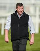 16 July 2017; Trainer Gordon Elliott in attendance during Day 2 of the Darley Irish Oaks Weekend at the Curragh in Kildare. Photo by Cody Glenn/Sportsfile