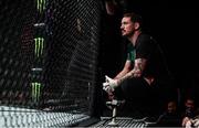 16 July 2017; Coach John Kavanagh at UFC Fight Night Glasgow in the SSE Hydro Arena in Glasgow. Photo by Ramsey Cardy/Sportsfile