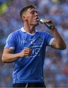 16 July 2017; Con O’Callaghan of Dublin takes a drink of water during the Leinster GAA Football Senior Championship Final match between Dublin and Kildare at Croke Park in Dublin. Photo by Ray McManus/Sportsfile