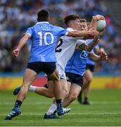 16 July 2017; David Slattery of Kildare in action against Niall Scully, left, and Con O’Callaghan of Dublin during the Leinster GAA Football Senior Championship Final match between Dublin and Kildare at Croke Park in Dublin. Photo by Ray McManus/Sportsfile