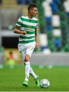 14 July 2017; Mikael Lustig of Celtic during the UEFA Champions League Second Qualifying Round First Leg match between Linfield and Glasgow Celtic at the National Football Stadium in Windsor Park, Belfast. Photo by David Fitzgerald/Sportsfile