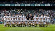 16 July 2017; The Kildare squad before the Leinster GAA Football Senior Championship Final match between Dublin and Kildare at Croke Park in Dublin. Photo by Piaras Ó Mídheach/Sportsfile