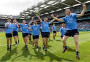 16 July 2017; Dublin captain Donal Ryan shows The Murray Cup to fans on Hill 16 after the Leinster GAA Football Senior Championship Final match between Dublin and Kildare at Croke Park in Dublin. Photo by Piaras Ó Mídheach/Sportsfile