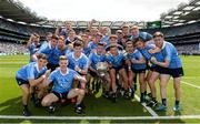 16 July 2017; Dublin players celebrate with The Murray Cup after the Leinster GAA Football Senior Championship Final match between Dublin and Kildare at Croke Park in Dublin. Photo by Piaras Ó Mídheach/Sportsfile