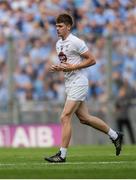 16 July 2017; Kevin Feely of Kildare leaves the field after being shown the back card by referee Anthony Nolan during the Leinster GAA Football Senior Championship Final match between Dublin and Kildare at Croke Park in Dublin. Photo by Piaras Ó Mídheach/Sportsfile