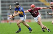 11 March 2012; Conor O'Mahony, Tipperary, in action against Iarlaith Tannian, Galway. Allianz Hurling League Division 1A, Tipperary v Galway, Semple Stadium, Thurles, Co. Tipperary. Picture credit: Brian Lawless / SPORTSFILE