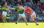 18 March 2012; Declan O'Sullivan, Kerry, in action against Paudie Kissane, Cork. Allianz Football League, Division 1, Round 5, Cork v Kerry, Pairc Ui Chaoimh, Cork. Picture credit: Stephen McCarthy / SPORTSFILE