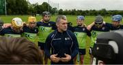 17 July 2017; Antrim Celtic Challenge Squad members at a personal training session with former Tipperary star and Director of Munster, Bank of Ireland Liam Sheedy. Antrim were one of the six counties to emerge as winners in the Bank of Ireland Celtic Challenge finals. Antrim defeated North Cork in last month’s finals, played at Netwatch Cullen Park, Carlow. The Bank of Ireland Celtic Challenge is a 32 county hurling development competition for 16 and 17 year old participants. Over 14000 players from around the country took part in the 2017 competition. Photo by Oliver McVeigh/Sportsfile