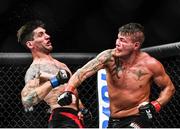16 July 2017; Jack Marshman in action against Ryan Janes during their middleweight bout at UFC Fight Night Glasgow in the SSE Hydro Arena in Glasgow. Photo by Ramsey Cardy/Sportsfile