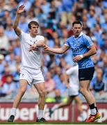 16 July 2017; Paddy Brophy of Kildare and Philip McMahon of Dublin during the Leinster GAA Football Senior Championship Final match between Dublin and Kildare at Croke Park in Dublin. Photo by Piaras Ó Mídheach/Sportsfile