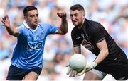 16 July 2017; Mark Donnellan of Kildare in action against Niall Scully of Dublin during the Leinster GAA Football Senior Championship Final match between Dublin and Kildare at Croke Park in Dublin. Photo by Piaras Ó Mídheach/Sportsfile
