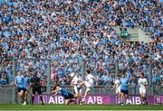 16 July 2017; A general view of supporters in Hill 16 during the Leinster GAA Football Senior Championship Final match between Dublin and Kildare at Croke Park in Dublin. Photo by Piaras Ó Mídheach/Sportsfile
