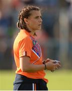 8 July 2017; Julie Davis, Armagh senior football strength and conditioning coach, before the GAA Football All-Ireland Senior Championship Round 2B match between Westmeath and Armagh at TEG Cusack Park in Mullingar, Co Westmeath. Photo by Piaras Ó Mídheach/Sportsfile