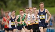 15 July 2017; Seamus Mackay of Anderson High School, Lerwick, representing Scotland leading during the Boys 800m event during the SIAB T&F Championships at Morton Stadium in Santry, Co. Dublin. Photo by Piaras Ó Mídheach/Sportsfile