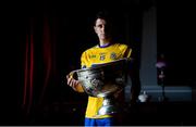 18 July 2017; In attendance during the 2017 GAA Football All Ireland Senior Championship Series National Launch at The Argory is Ciaran Murtagh of Roscommon with the Sam Maguire Cup. Photo by Cody Glenn/Sportsfile