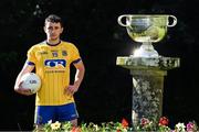 18 July 2017; In attendance during the 2017 GAA Football All Ireland Senior Championship Series National Launch at The Argory is Ciaran Murtagh of Roscommon with the Sam Maguire Cup. Photo by Ray McManus/Sportsfile