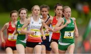 15 July 2017; Aimee Hayde of St Mary's Newport, Co Tipperary, representing Ireland, during the Girls 1500m event during the SIAB T&F Championships at Morton Stadium in Santry, Co. Dublin. Photo by Piaras Ó Mídheach/Sportsfile