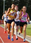 18 July 2017; Sophie O’Sullivan of Ballymore/Cobh AC, Co. Cork, left, on her way to winning the Junior Women's 800m ahead of Jo Keane of Ennis Track AC, Co. Clare, who finished second, during the Cork City Sports event at CIT in Co. Cork. Photo by Sam Barnes/Sportsfile
