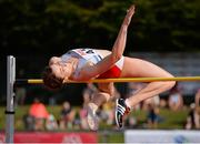 18 July 2017; Emma Nuttall of Great Britain on her way to finishing in joint first place in the Women's High Jump during the Cork City Sports event at CIT in Co. Cork. Photo by Sam Barnes/Sportsfile