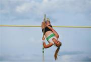 18 July 2017; Emma Coffey of Carraig-Na-Bhfear AC, Co. Cork, sets a new personal best of 3.40m on her way to winning the Women's Pole Vault  during the Cork City Sports event at CIT in Co. Cork. Photo by Sam Barnes/Sportsfile