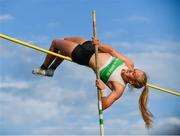 18 July 2017; Emma Coffey of Carraig-Na-Bhfear AC, Co. Cork, sets a new personal best of 3.40m on her way to winning the Women's Pole Vault  during the Cork City Sports event at CIT in Co. Cork. Photo by Sam Barnes/Sportsfile