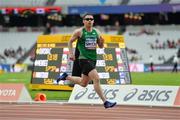 18 July 2017; Jason Smyth of Ireland on his way to winning the Men's 200m T13 during the 2017 Para Athletics World Championships at the Olympic Stadium in London. Photo by Luc Percival/Sportsfile