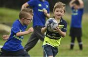 19 July 2017; Gabriel Coburn in action at the Bank of Ireland Leinster Rugby Summer Camp in Dundalk, Co Louth. Photo by Matt Browne/Sportsfile
