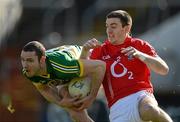 18 March 2012; Patrick Curtin, Kerry, in action against Ray Carey, Cork. Allianz Football League, Division 1, Round 5, Cork v Kerry, Pairc Ui Chaoimh, Cork. Picture credit: Stephen McCarthy / SPORTSFILE