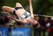 6 July 2002; Deirdre Ryan during the Women's High Jump at the Cork City Sports event at the UCC Sports Grounds, Mardyke, Cork. Photo by Brendan Moran/Sportsfile