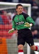 13 July 2002; Ashley Bayes of Bohemians during the eircom League Premier Division match between Longford Town and Bohemians at Flancare Park in Longford. Photo by David Maher/Sportsfile