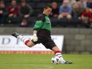13 July 2002; Ashley Bayes of Bohemians during the eircom League Premier Division match between Longford Town and Bohemians at Flancare Park in Longford. Photo by David Maher/Sportsfile