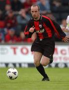 13 July 2002; Alan Kirby of Longford Town during the eircom League Premier Division match between Longford Town and Bohemians at Flancare Park in Longford. Photo by David Maher/Sportsfile