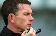 6 July 2002; Athletics coach Brendan Hackett at the Cork City Sports event at the UCC Sports Grounds, Mardyke, Cork. Photo by Brendan Moran/Sportsfile